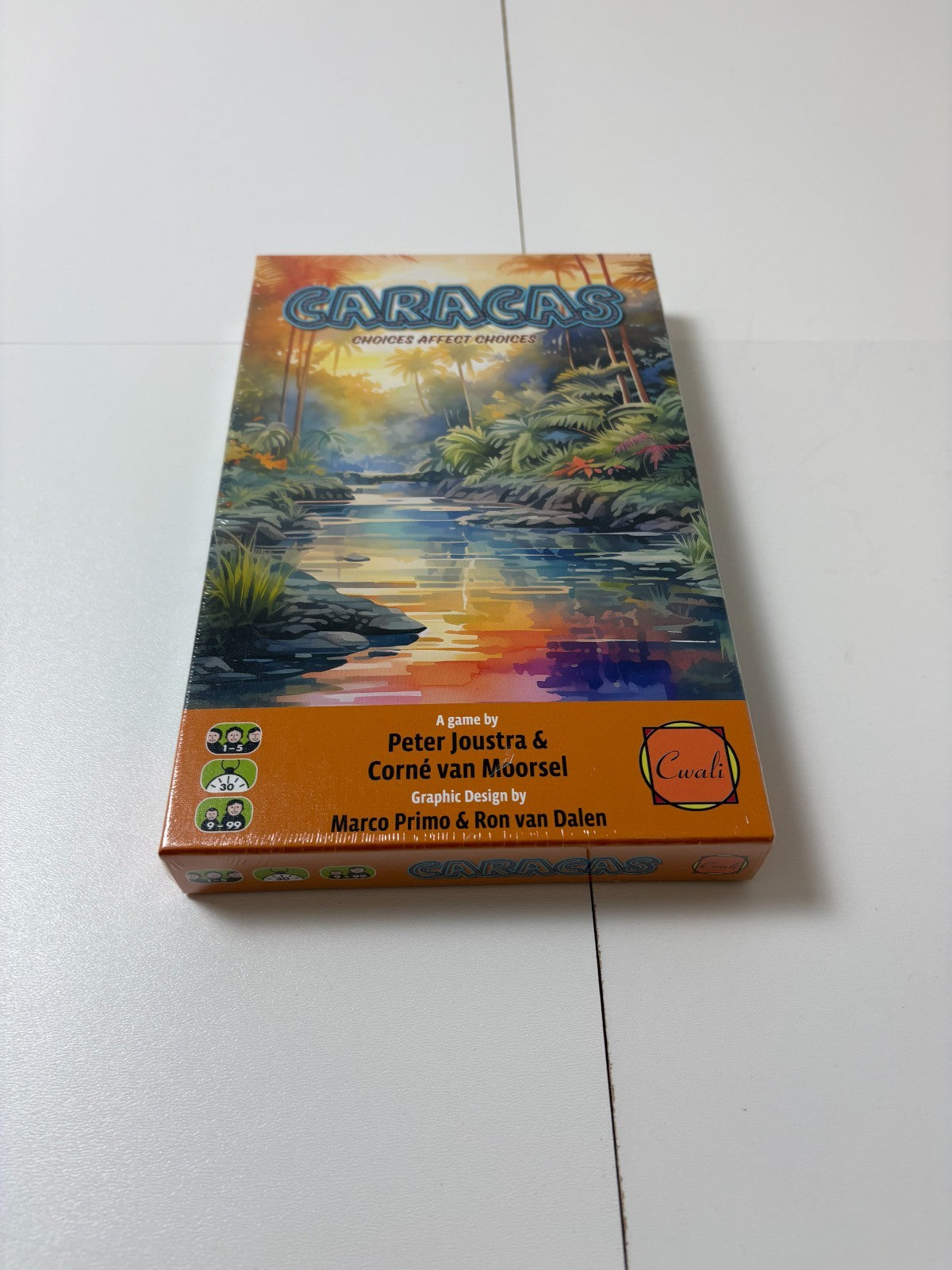 Caracas Cwali Familienspiel Brettspiel Legespiel - NEU in Folie - Ansicht 3