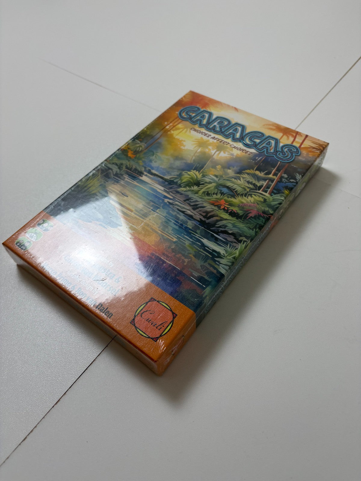 Caracas Cwali Familienspiel Brettspiel Legespiel - NEU in Folie - Ansicht 4