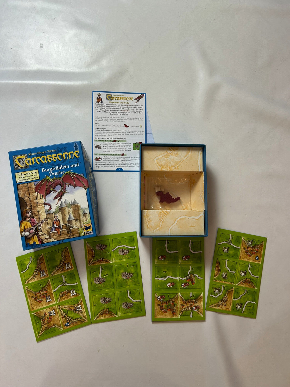 Carcassonne - 3.Erweiterung Burgfräulein und Drache - Unbespielt - Ansicht 4