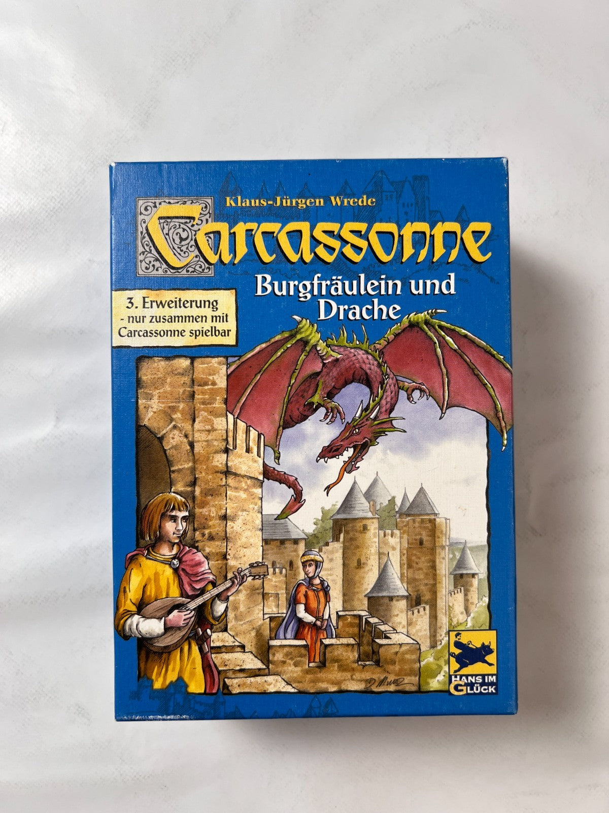 Carcassonne Burgfräulein und Drache 3. Erweiterung 2005 Spiel - Vollständig - Ansicht 4