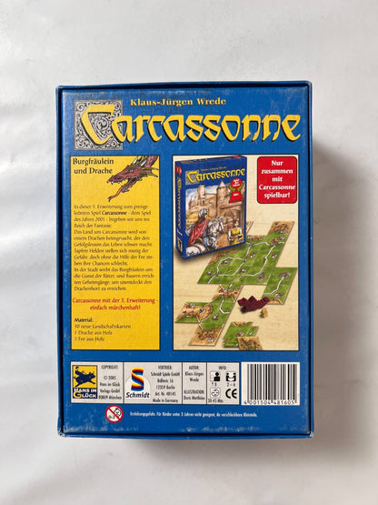 Carcassonne Burgfräulein und Drache 3. Erweiterung 2005 Spiel - Vollständig - Ansicht 9