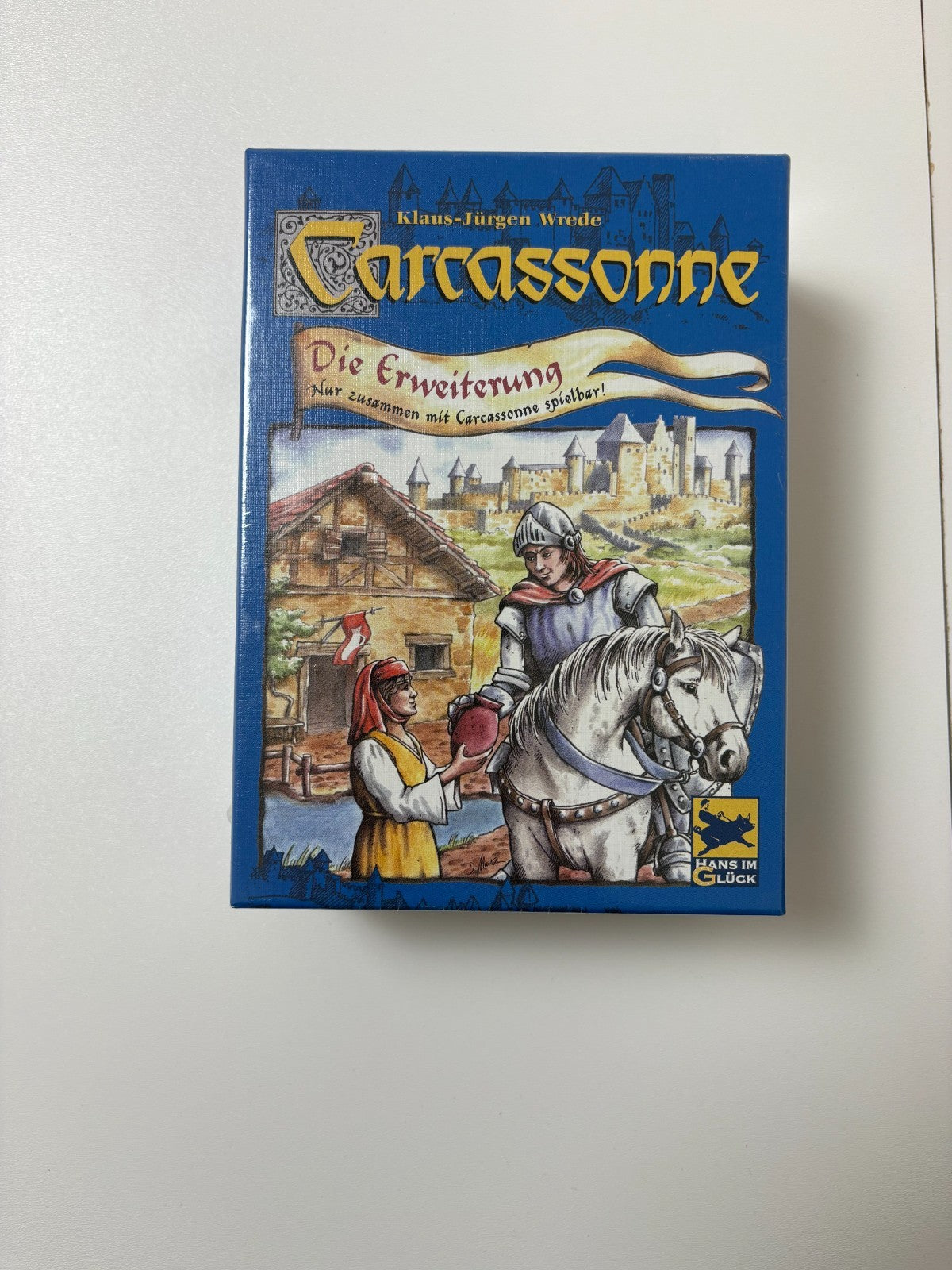 Carcassonne Die Erweiterung alte Version Hans im Glück - Neu in Folie - Ansicht 2