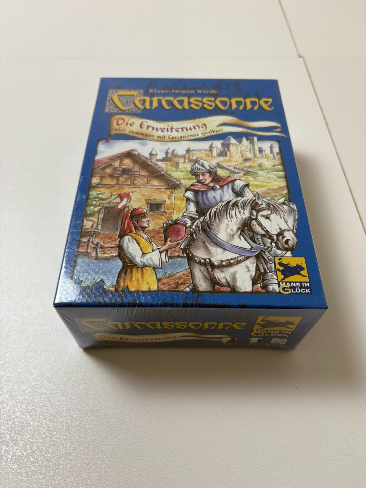 Carcassonne Die Erweiterung alte Version Hans im Glück - Neu in Folie - Ansicht 3