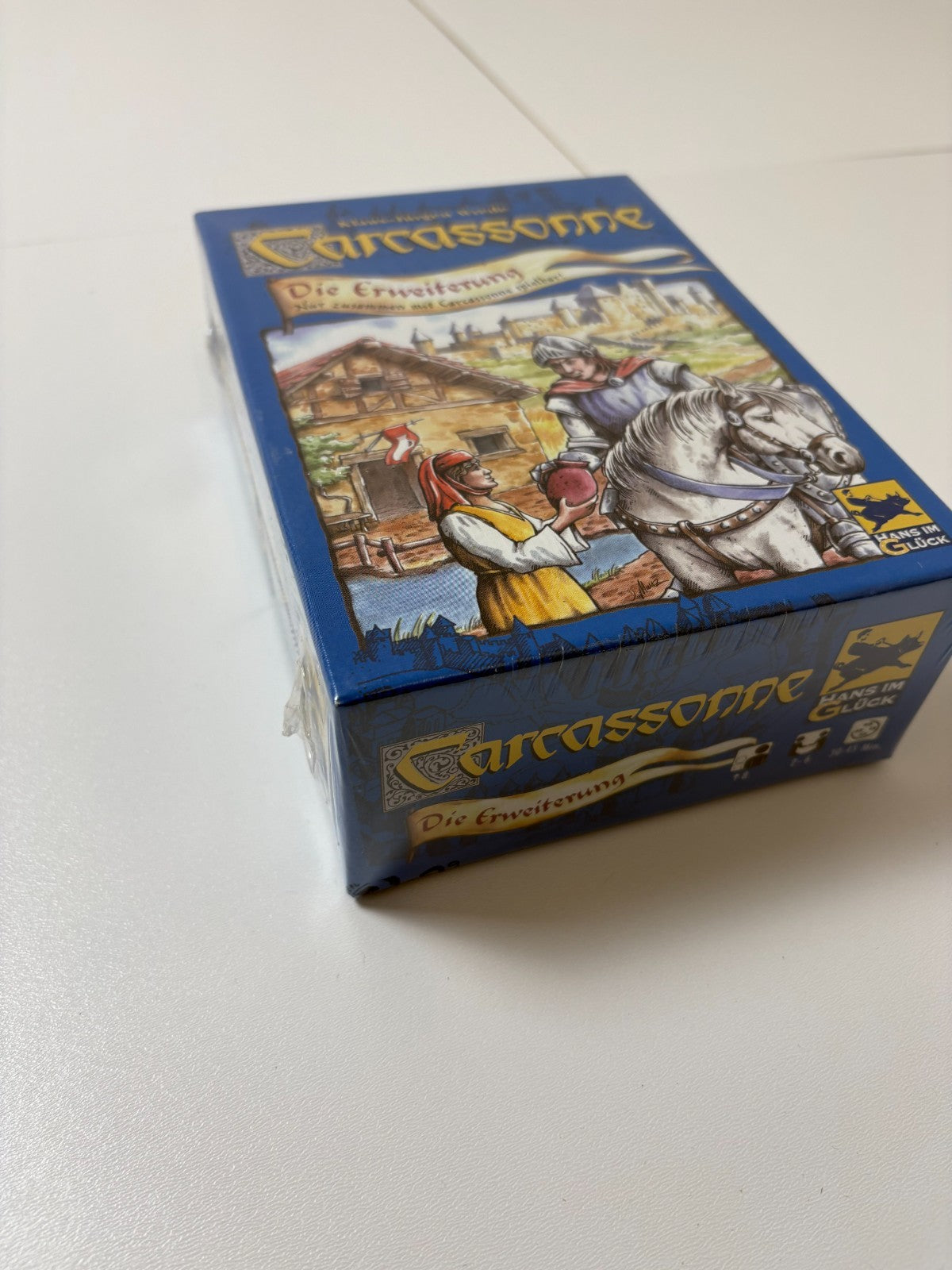 Carcassonne Die Erweiterung alte Version Hans im Glück - Neu in Folie - Ansicht 5