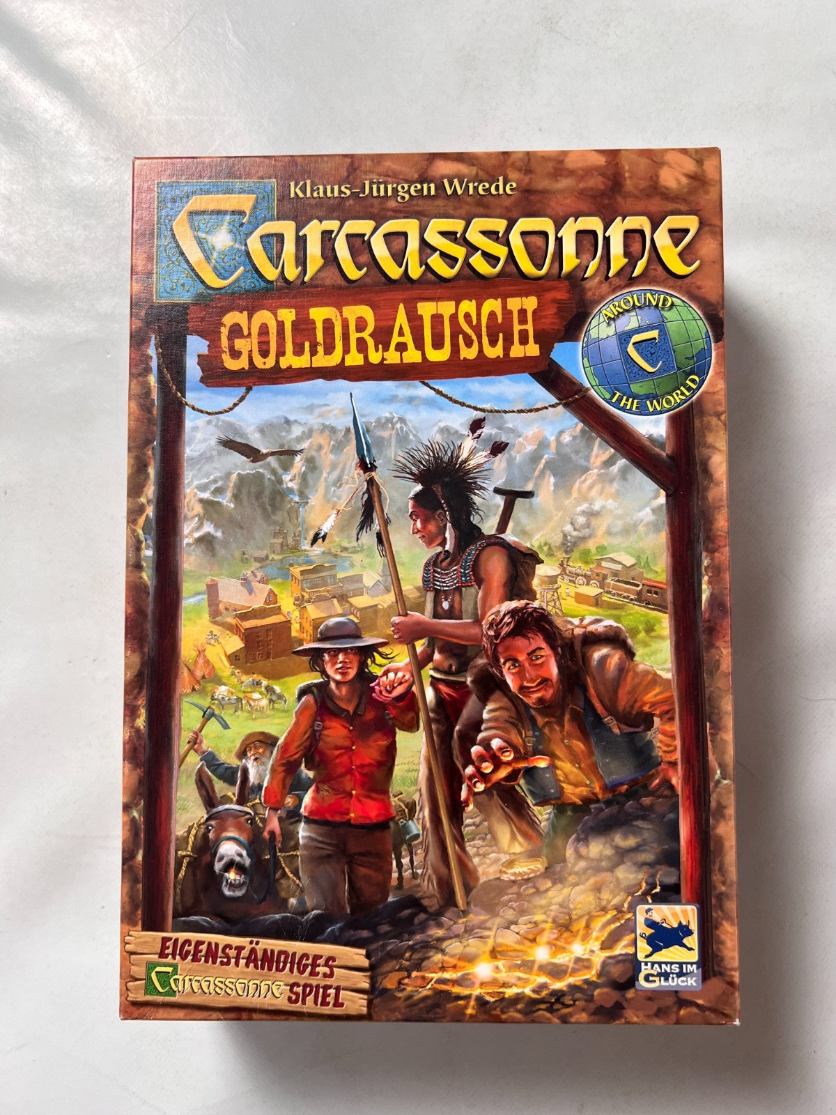 Carcassonne Goldrausch Brettspiel Hans im Glück  Vollständig - Ansicht 4