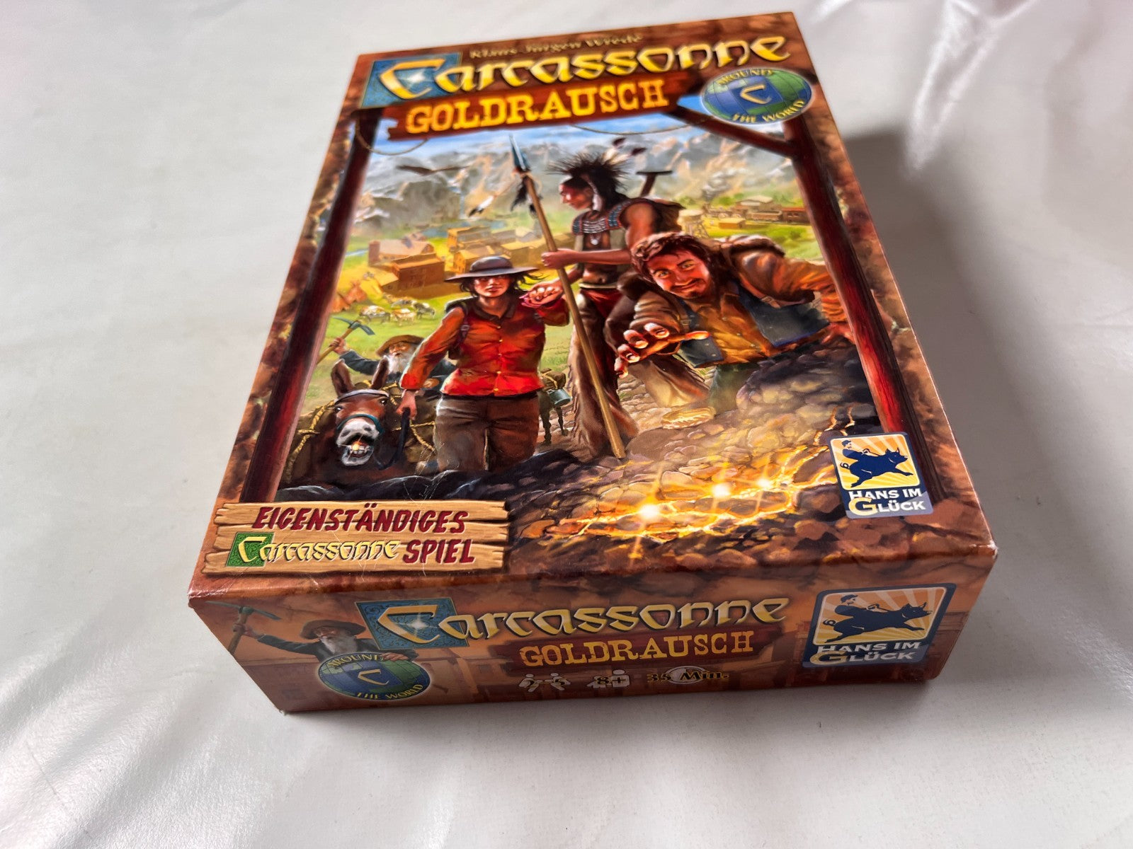 Carcassonne Goldrausch Brettspiel Hans im Glück  Vollständig - Ansicht 8