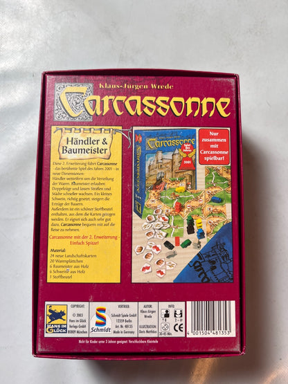 Carcassonne Händler und Baumeister 2 Erweiterung 2003 Spiel - Vollständig - Ansicht 10
