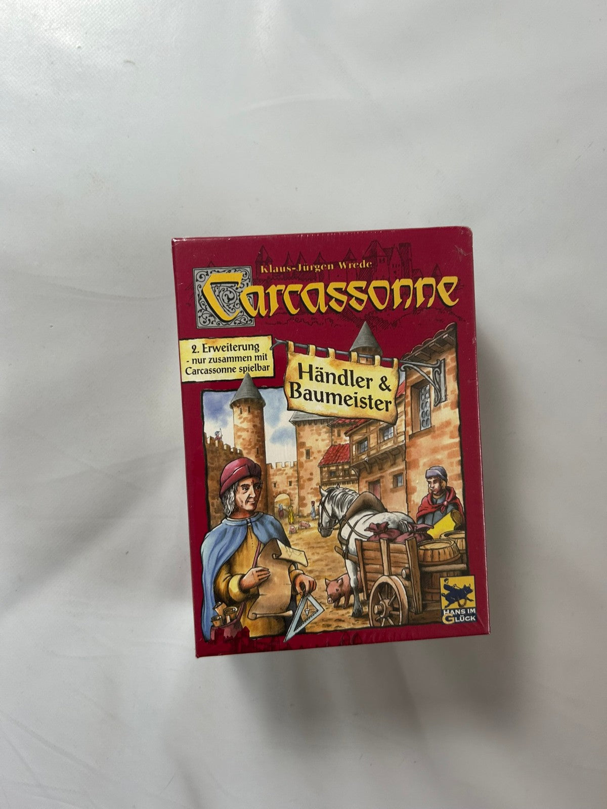 Carcassonne Händler und Baumeister 2 Erweiterung 2003 Spiel  Neu in Folie - Ansicht 2
