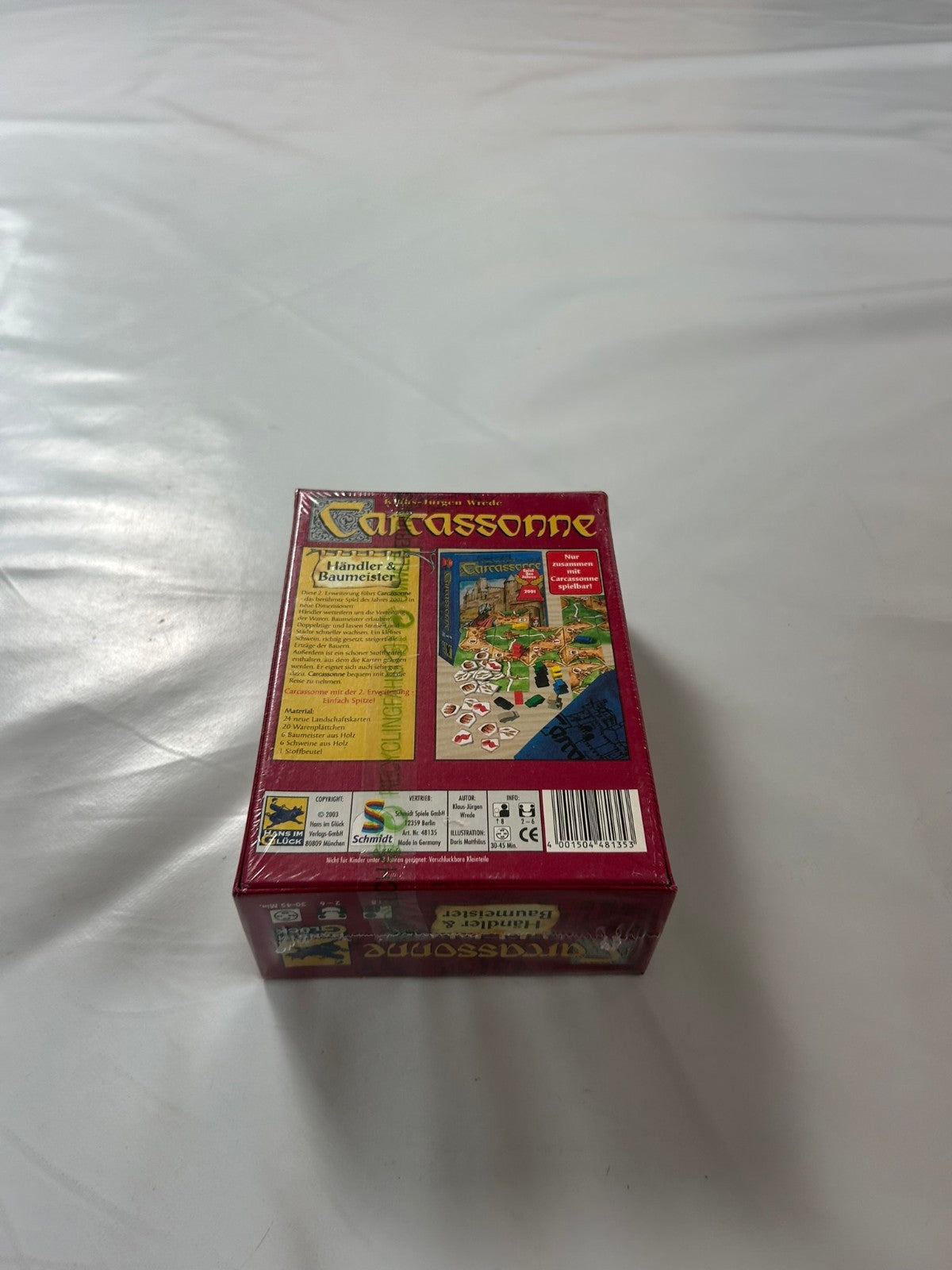 Carcassonne Händler und Baumeister 2 Erweiterung 2003 Spiel  Neu in Folie - Ansicht 7
