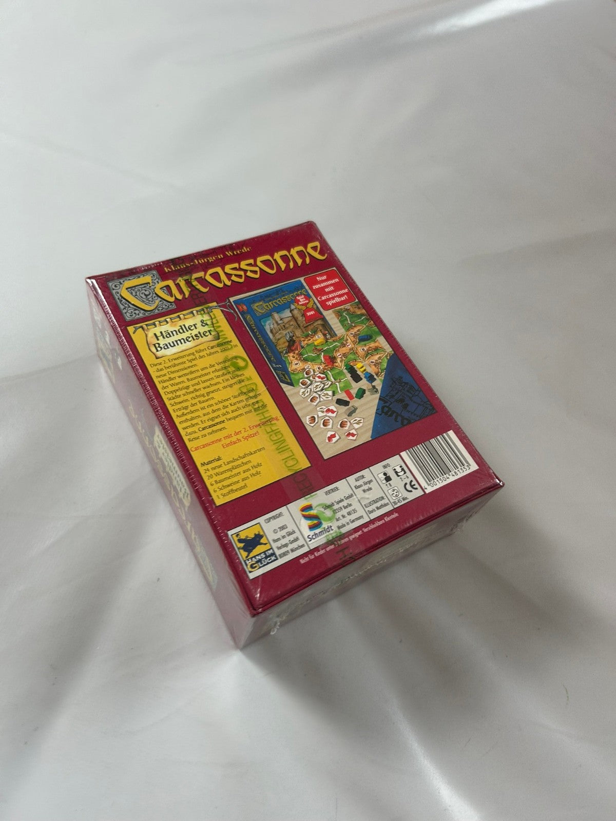 Carcassonne Händler und Baumeister 2 Erweiterung 2003 Spiel  Neu in Folie - Ansicht 9