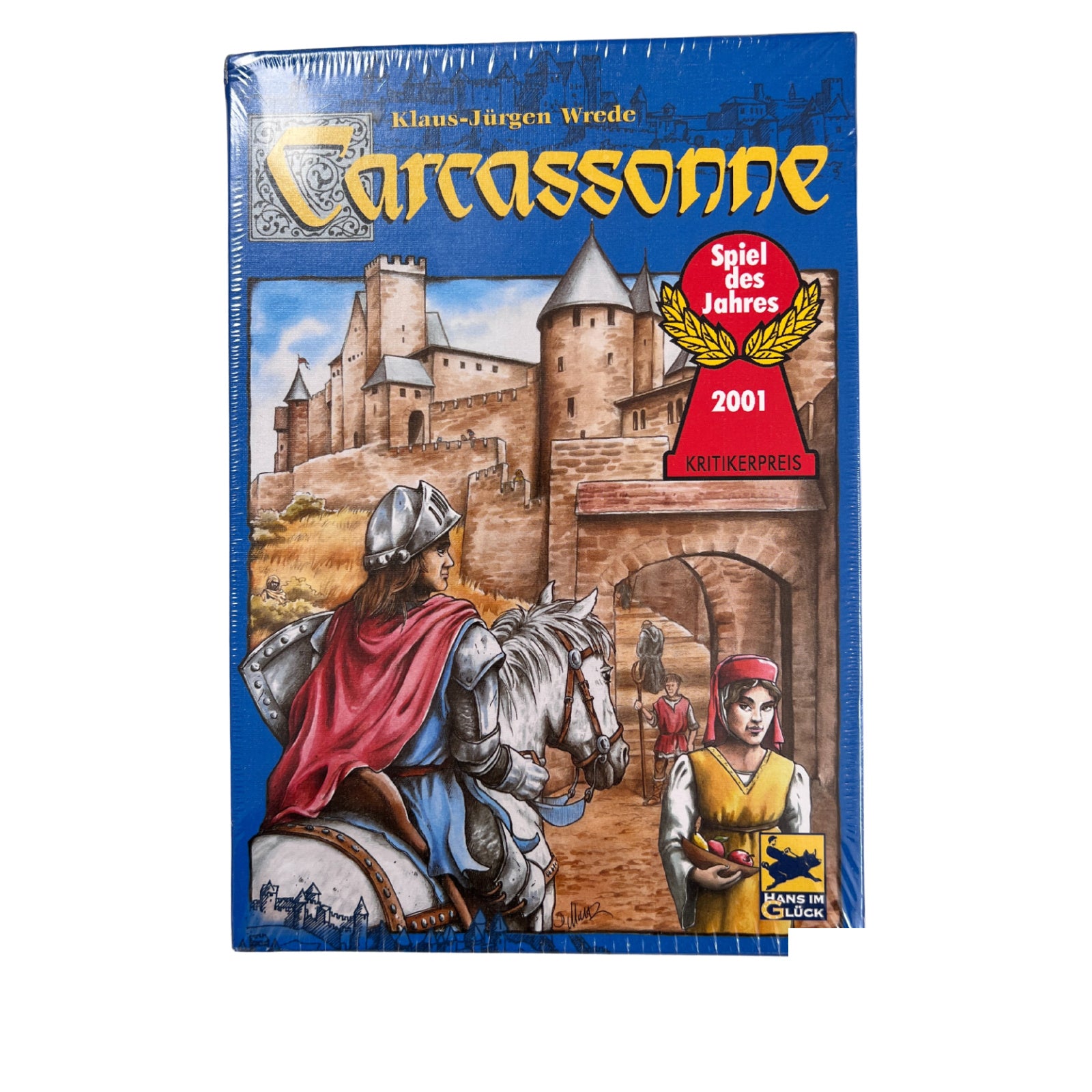 Carcassonne Hans im Glück2001 Altes Layout Legespiel – SKU A13052 – Gesellschaftsspiel neu kaufen bei Brettspielimperium