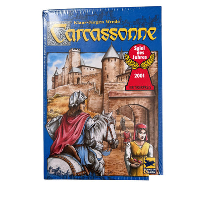 Carcassonne Hans im Glück2001 Altes Layout Legespiel – SKU A13052 – Gesellschaftsspiel neu kaufen bei Brettspielimperium