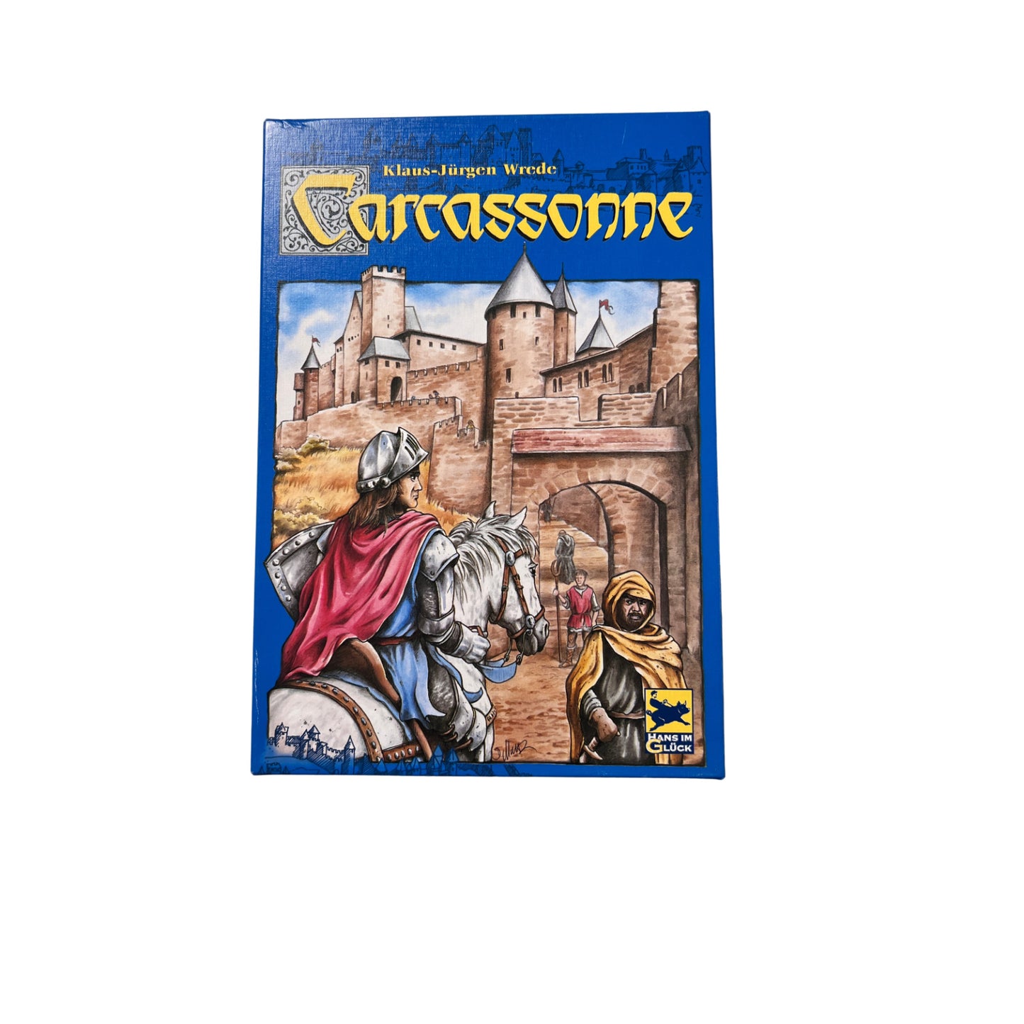 Carcassonne Hans im Glück2001 Altes Layout Legespiel - Unbespielt – SKU A13610 – Gesellschaftsspiel gebraucht kaufen bei Brettspielimperium