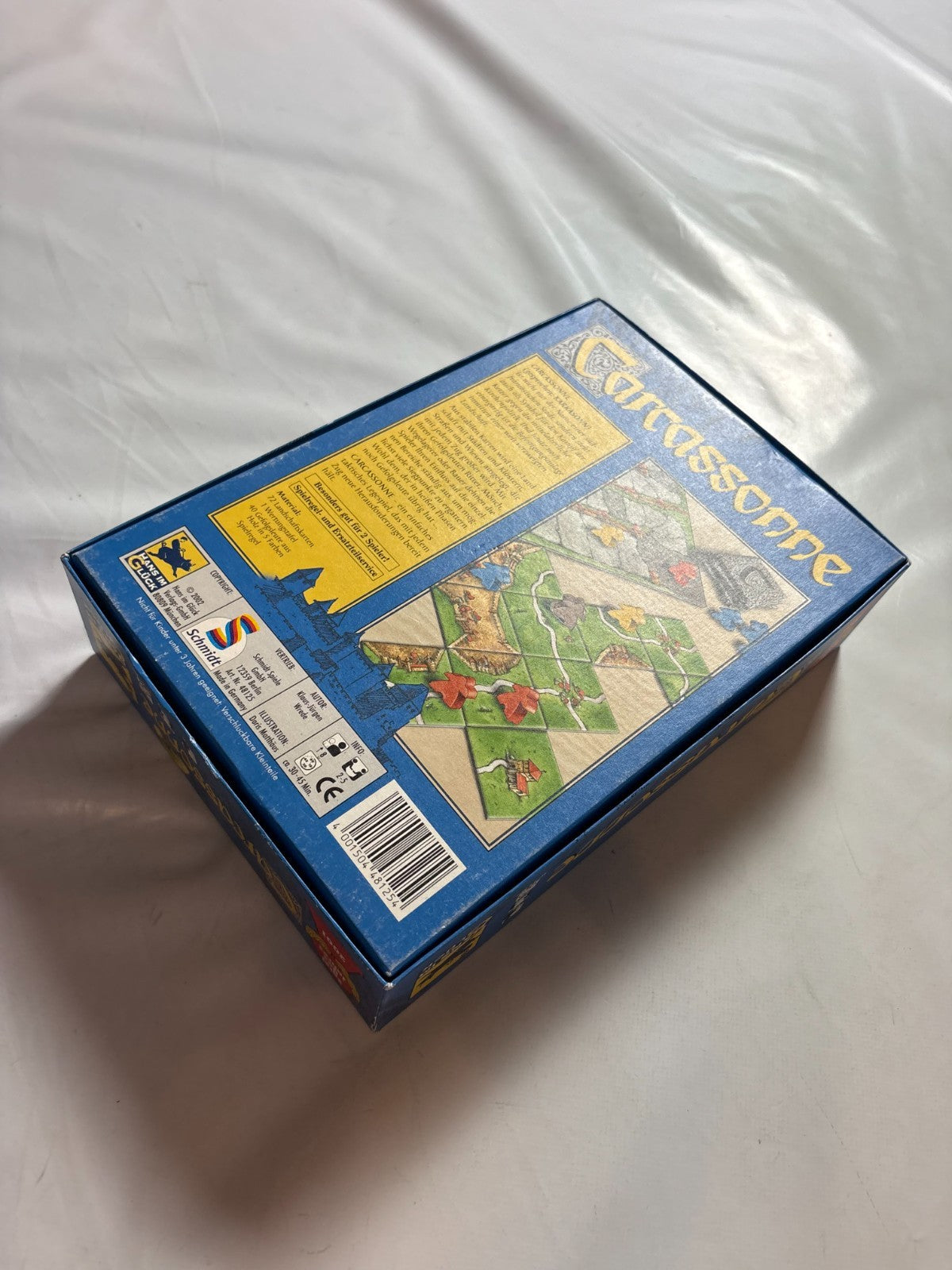Carcassonne Hans im Glück2001 Altes Layout Legespiel Gesellschafts  Vollständig - Ansicht 10