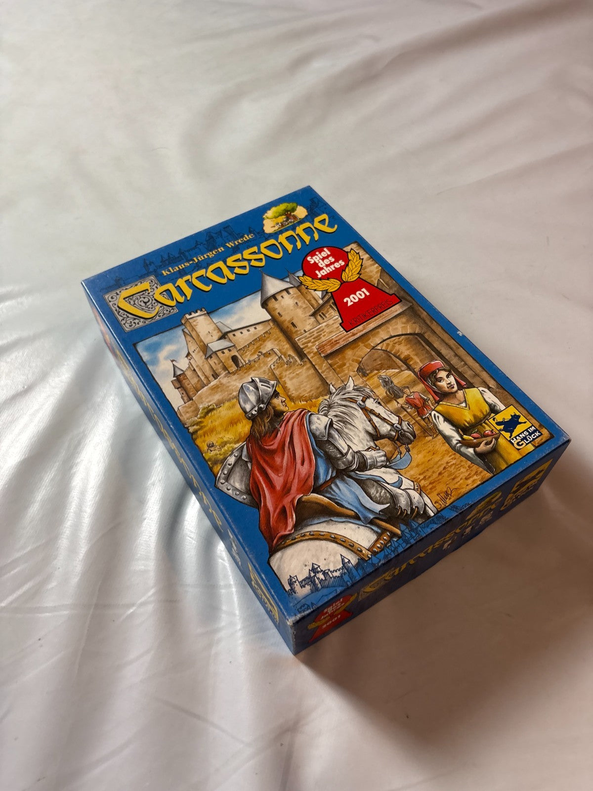 Carcassonne Hans im Glück2001 Altes Layout Legespiel Gesellschafts  Vollständig - Ansicht 5