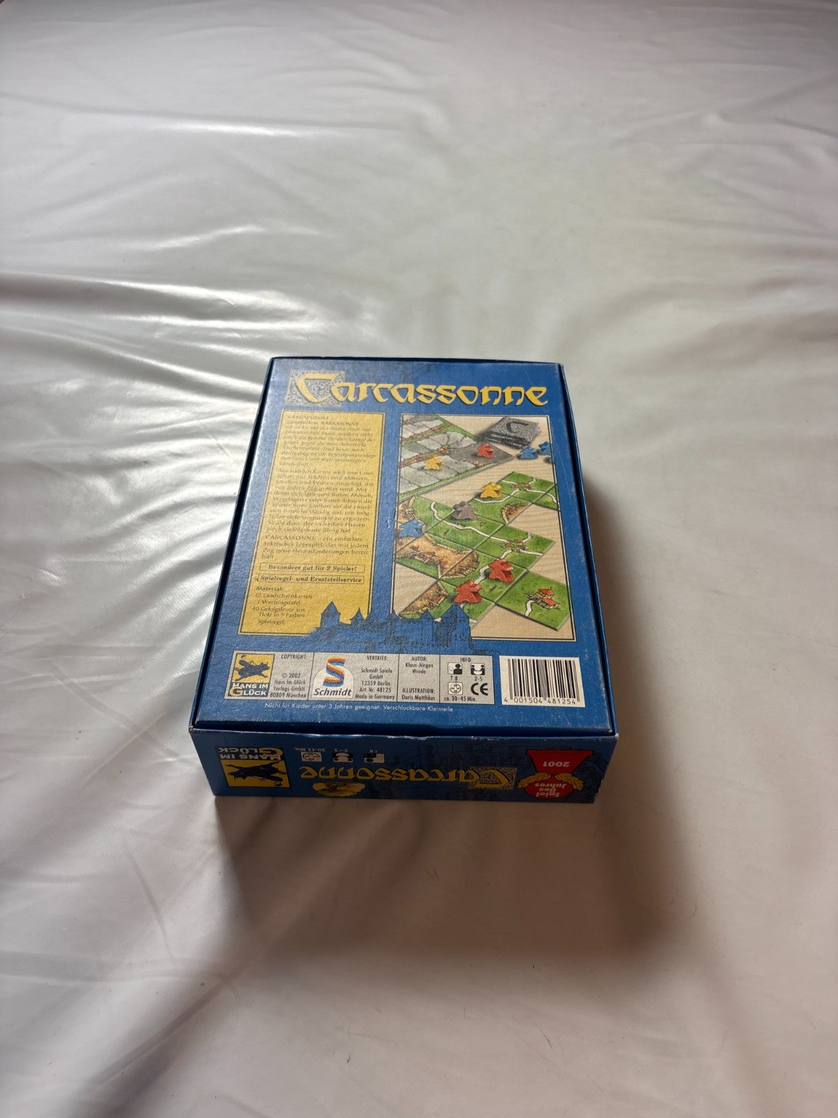 Carcassonne Hans im Glück2001 Altes Layout Legespiel Gesellschafts  Vollständig - Ansicht 9