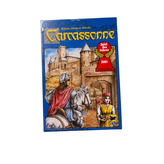 Carcassonne Hans im Glück2001 Altes Layout Legespiel  Neu in Folie - Ansicht 1