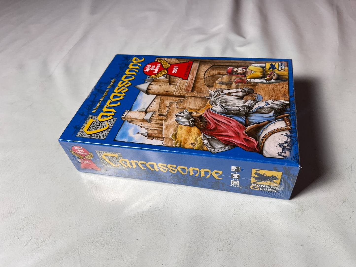 Carcassonne Hans im Glück2001 Altes Layout Legespiel  Neu in Folie - Ansicht 3