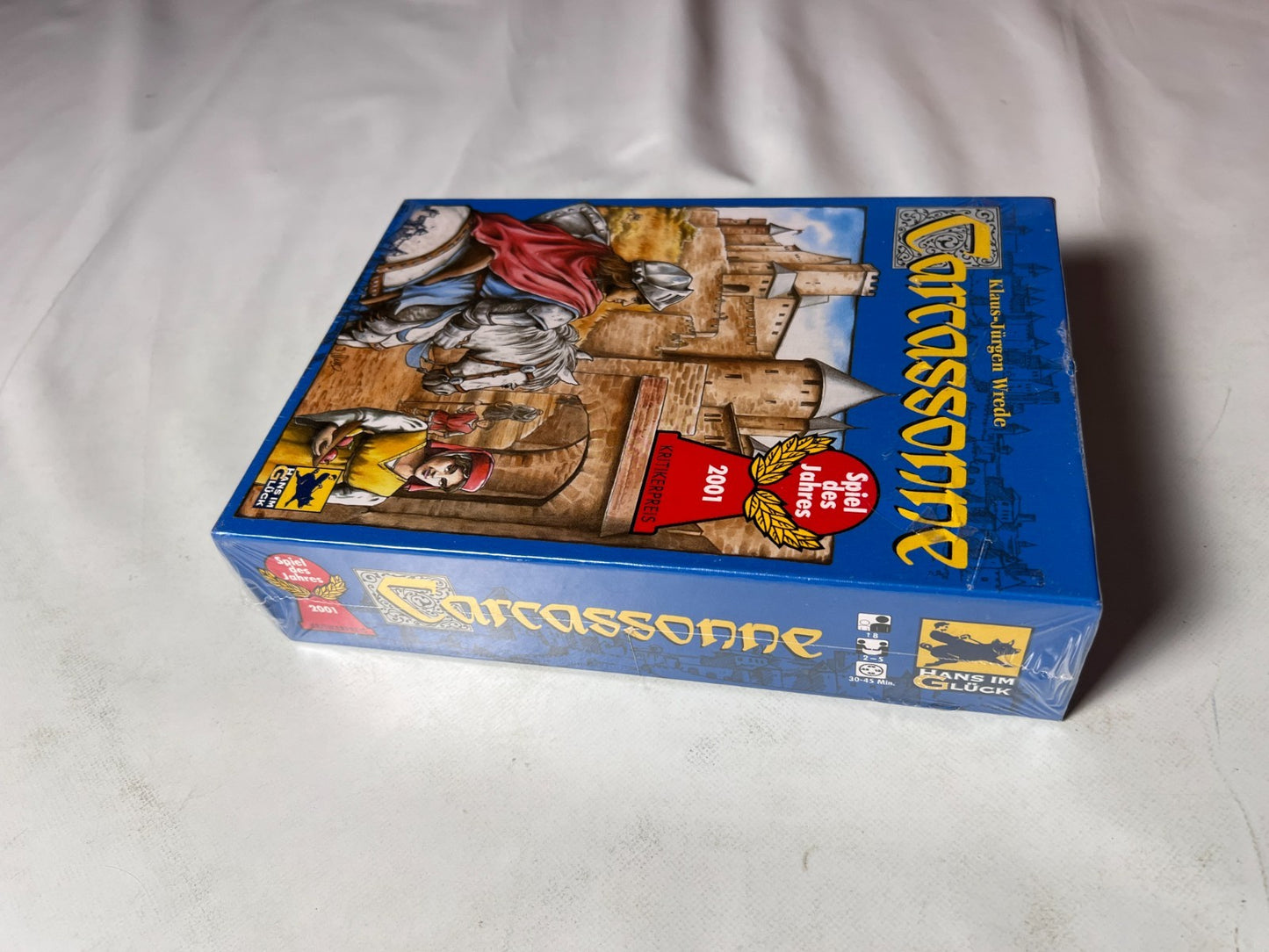 Carcassonne Hans im Glück2001 Altes Layout Legespiel  Neu in Folie - Ansicht 5