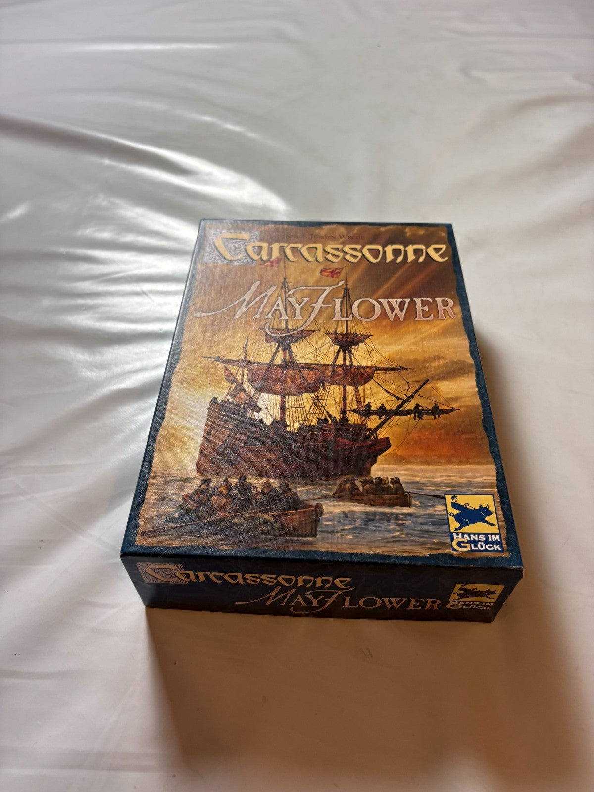 Carcassonne: Mayflower, Hans Jürgen Wrede Brettspiel  Vollständig - Ansicht 3