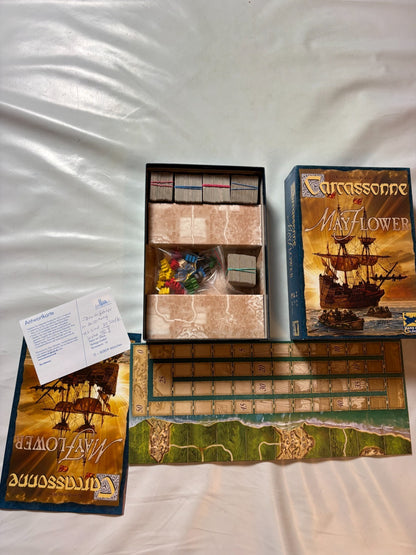 Carcassonne: Mayflower, Hans Jürgen Wrede Brettspiel  Vollständig - Ansicht 6