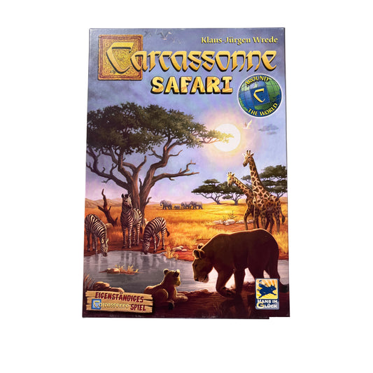 Carcassonne Safari Klaus Jürgen Werde Hans im Glück – SKU A14412 – Gesellschaftsspiel gebraucht kaufen bei Brettspielimperium