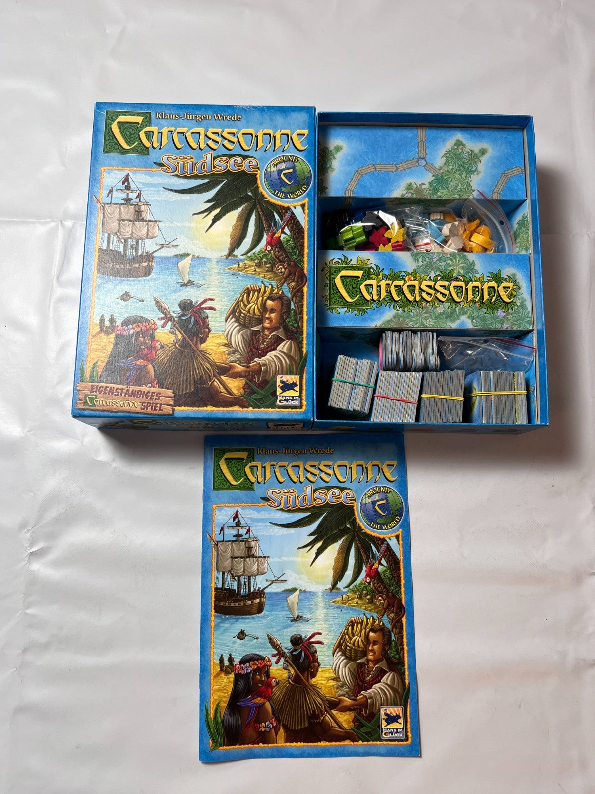 Carcassonne Südsee - Claus-Jürgen Wrede - Hans im Glück - Vollständig - Ansicht 2