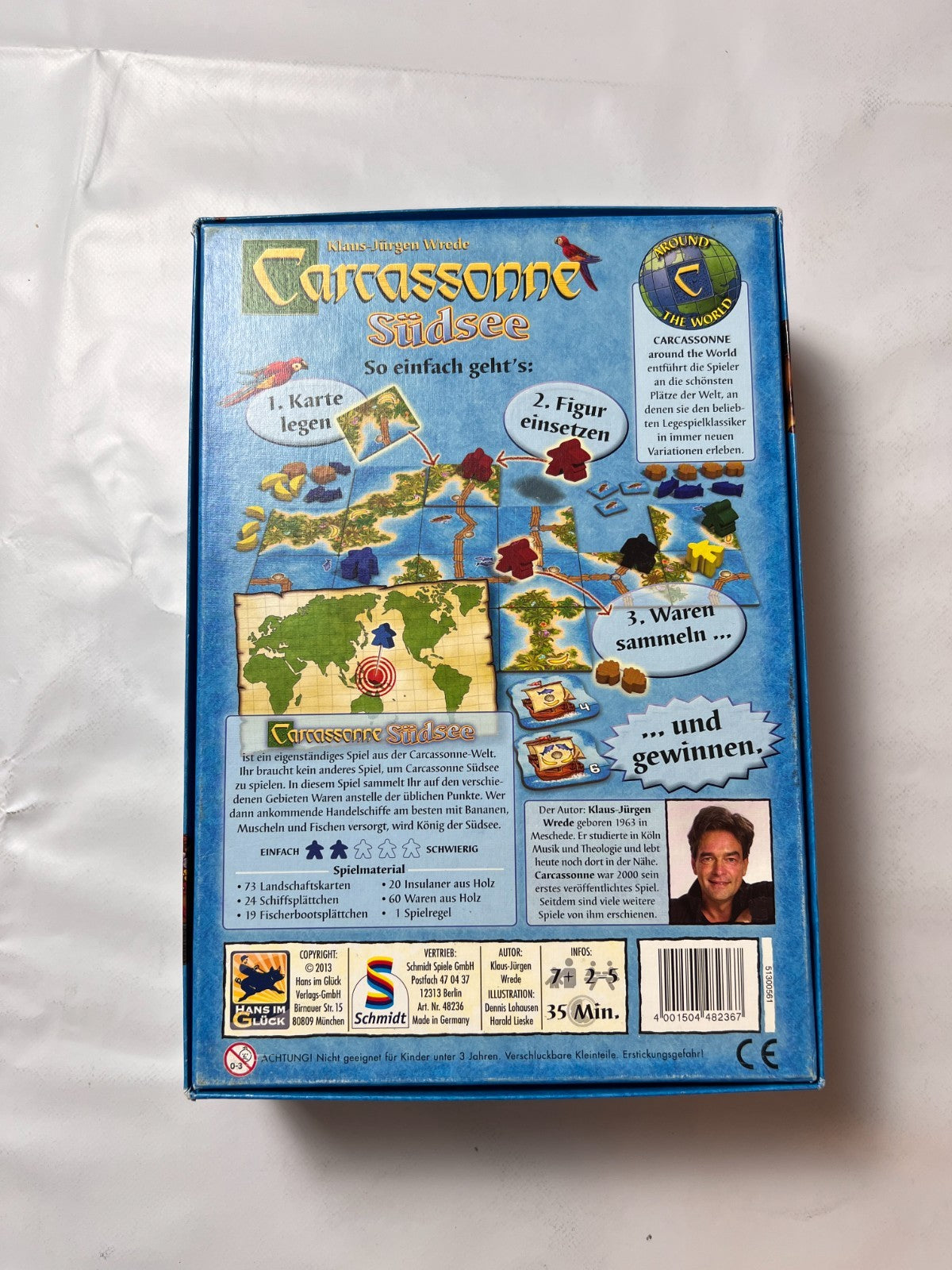Carcassonne Südsee - Claus-Jürgen Wrede - Hans im Glück - Vollständig - Ansicht 9