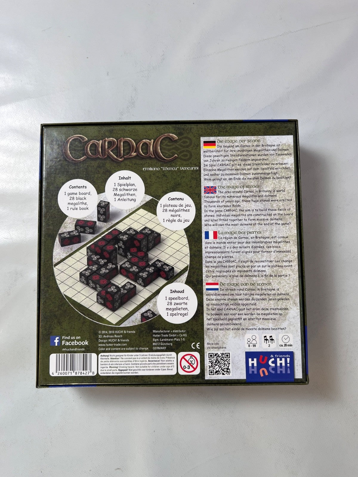 Carnac Huch Brettspiel Spiel Gesellschaftsspiel  Vollständig - Ansicht 9
