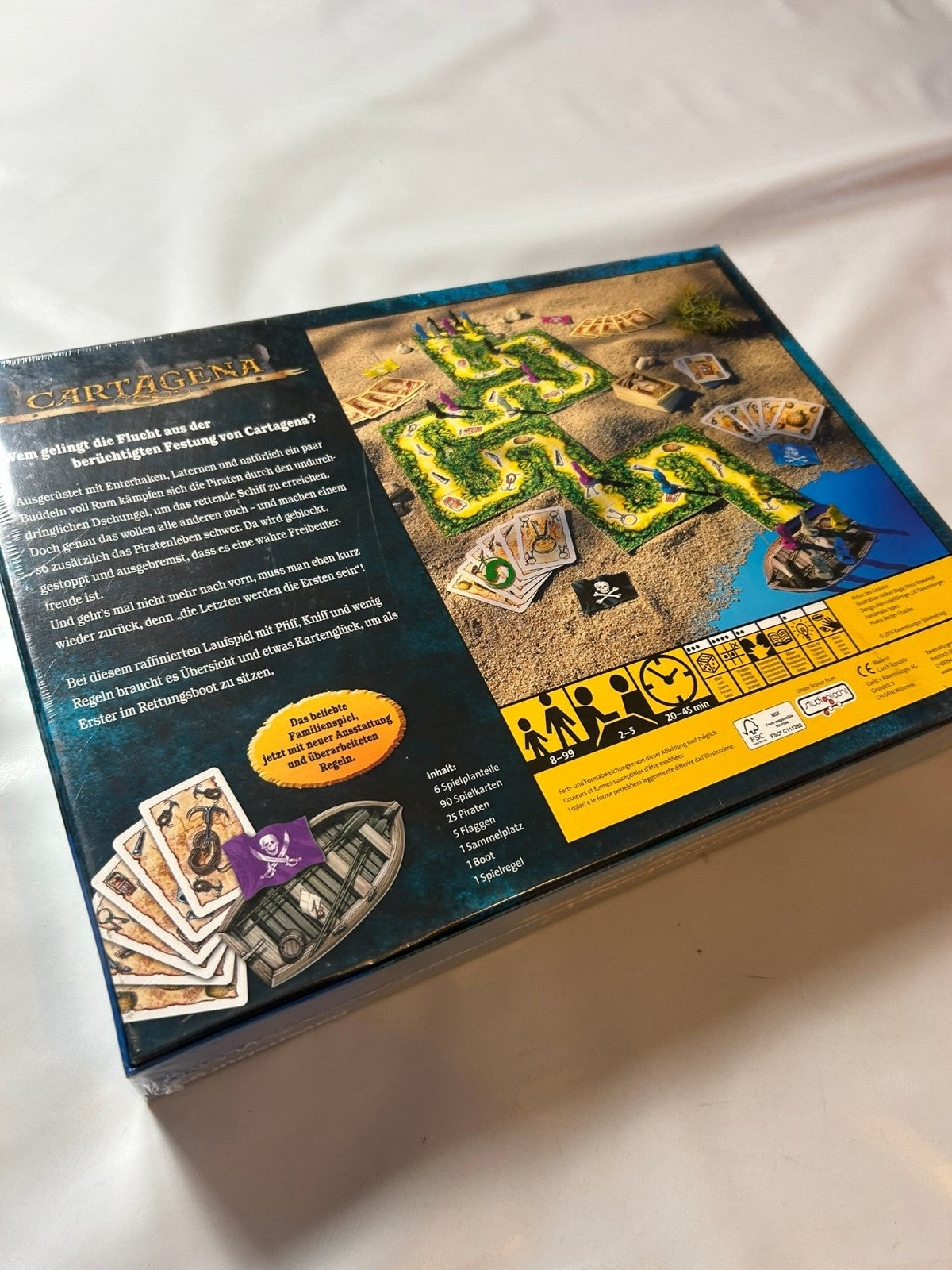 Cartagena Gesellschaftsspiel Ravensburger Festung Flucht Dschungel NEU in Folie - Ansicht 9