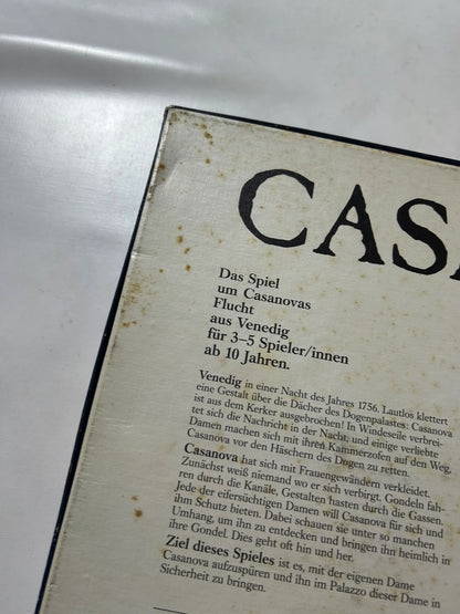 Casanova Die heimliche Flucht aus Venedig FX Schmid 90er Spiel - Vollständig - Ansicht 7