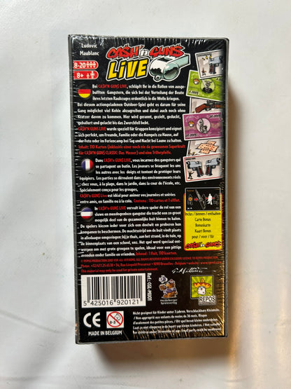 CASH’ GUNS LIVE – KARTENSPIEL MIT TRILLERPFEIFE  - NEU in Folie - Ansicht 6