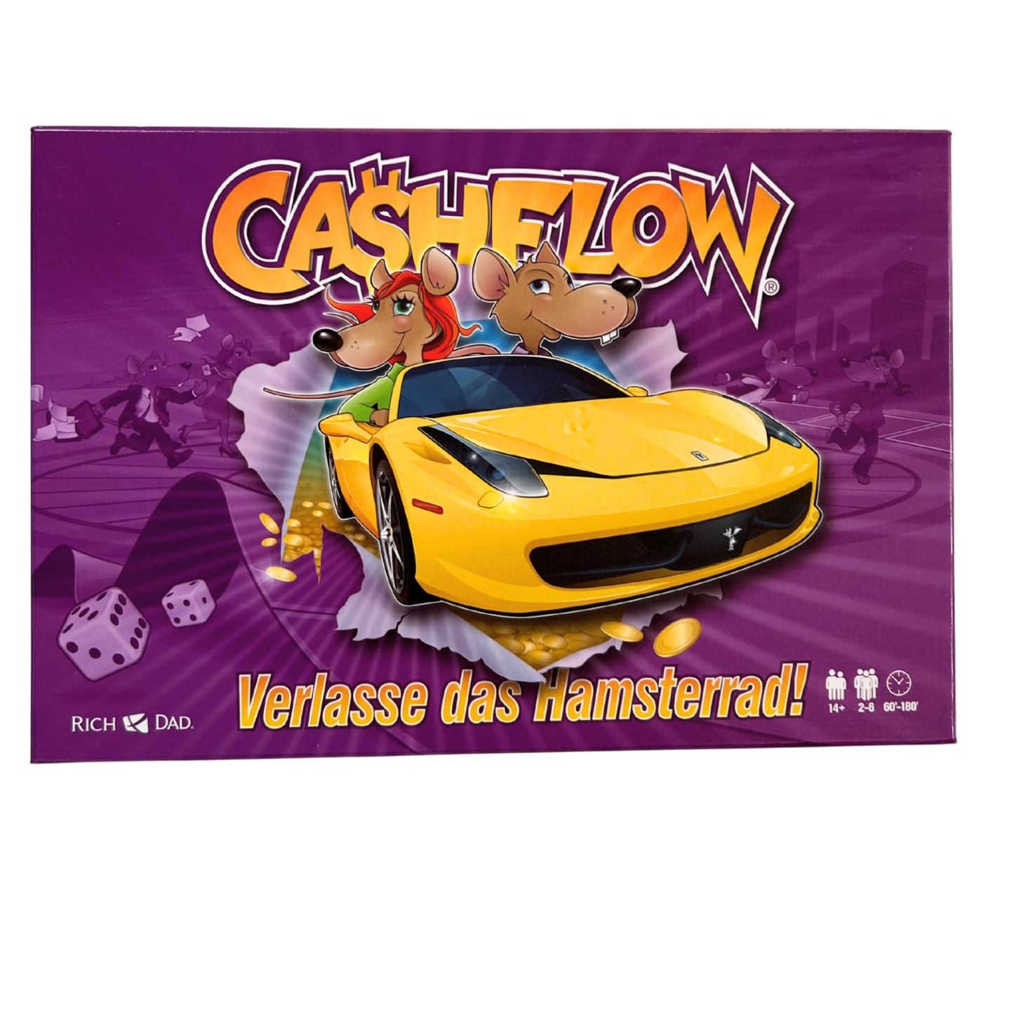 Cashflow - Brettspiel Verlasse das Hamsterrad Deutsch 2018 - Vollständig - Ansicht 1