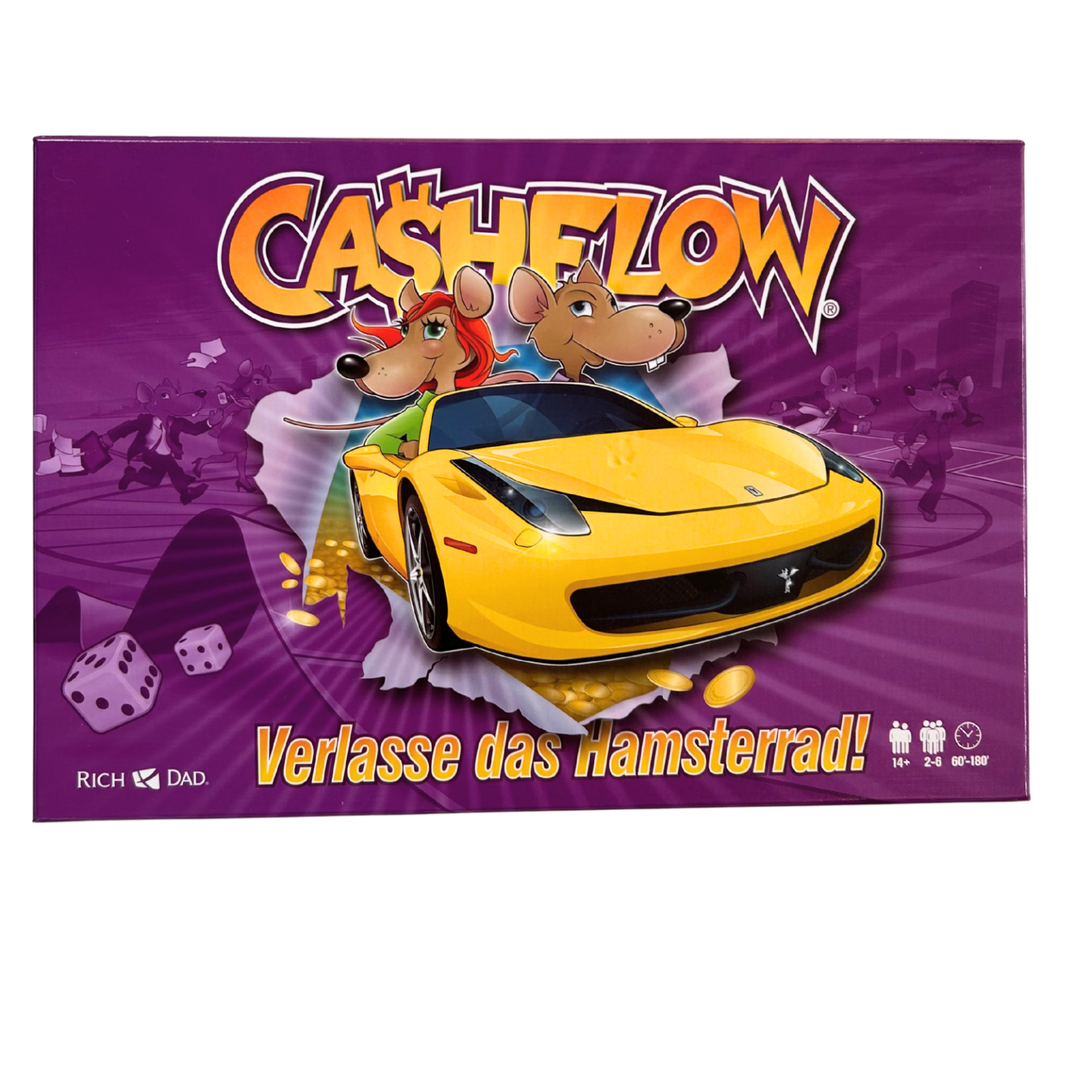 Cashflow - Brettspiel Verlasse das Hamsterrad Deutsch 2018 - Vollständig - Ansicht 1