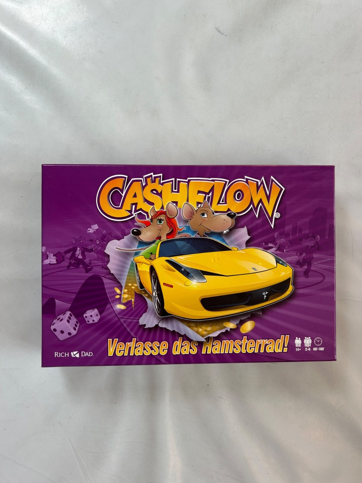 Cashflow - Brettspiel Verlasse das Hamsterrad Deutsch 2018 - Vollständig - Ansicht 2