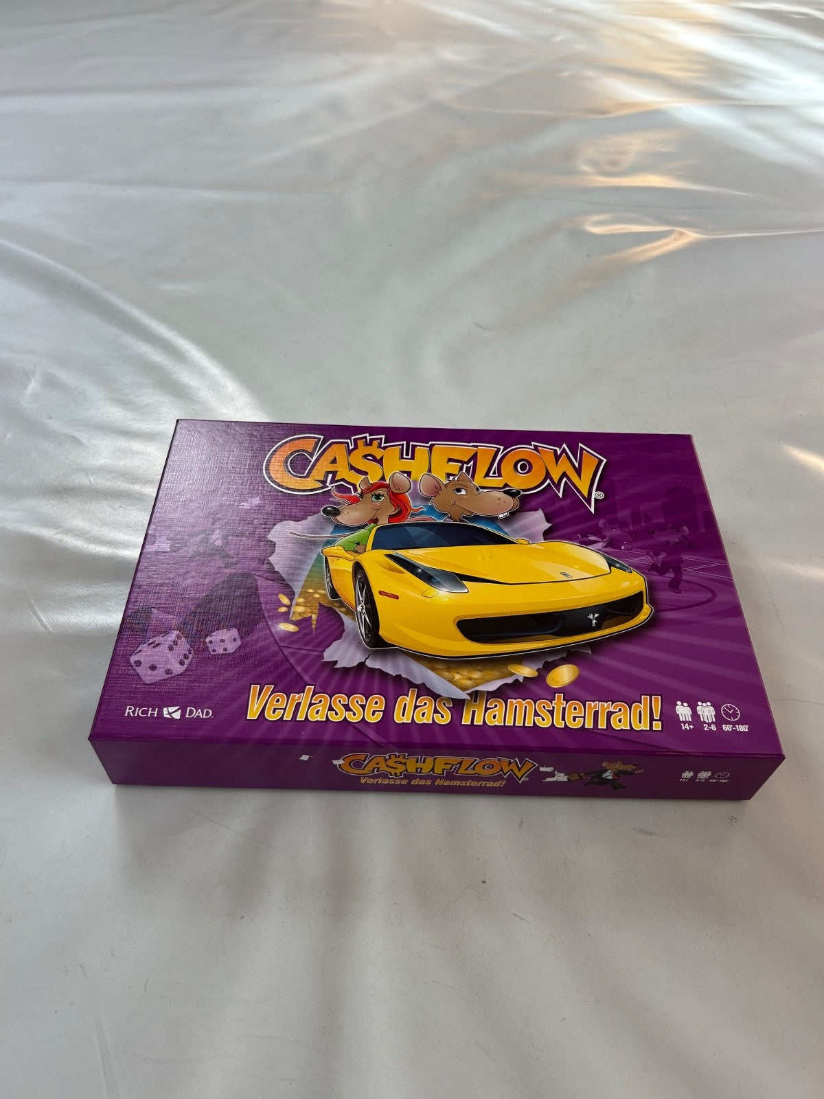 Cashflow - Brettspiel Verlasse das Hamsterrad Deutsch 2018 - Vollständig - Ansicht 3