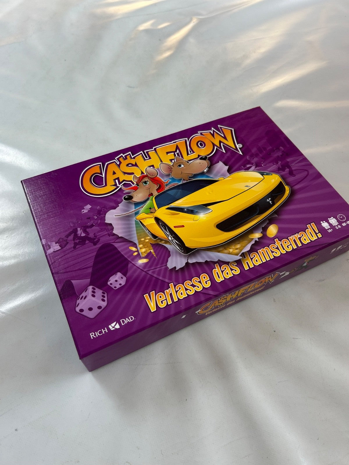Cashflow - Brettspiel Verlasse das Hamsterrad Deutsch 2018 - Vollständig - Ansicht 5