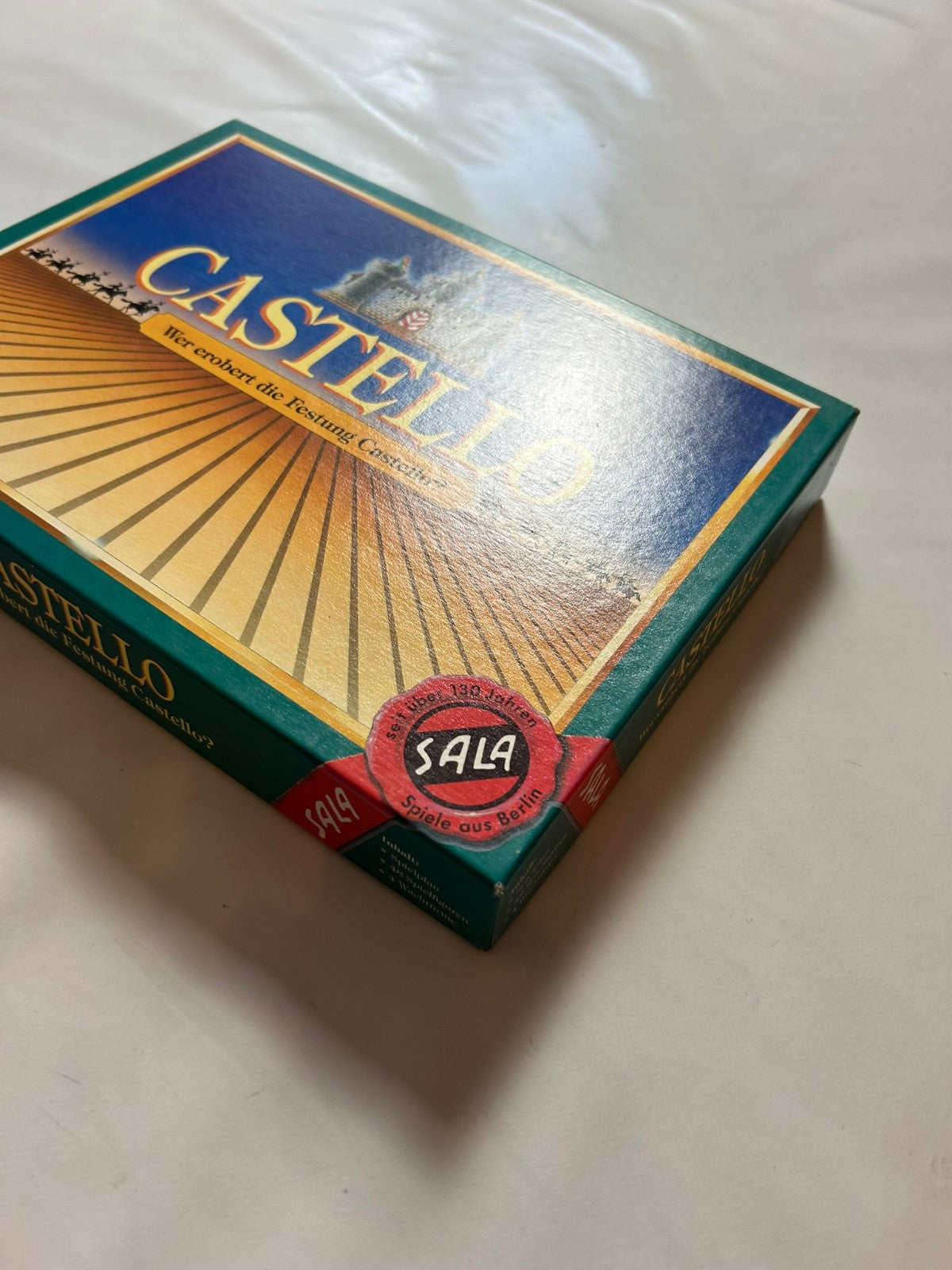 Castello Wer erobert die Festung Castello? Brettspiel von Sala 1987 vollständig - Ansicht 5
