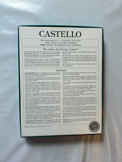 Castello Wer erobert die Festung Castello? Brettspiel von Sala 1987 vollständig - Ansicht 9