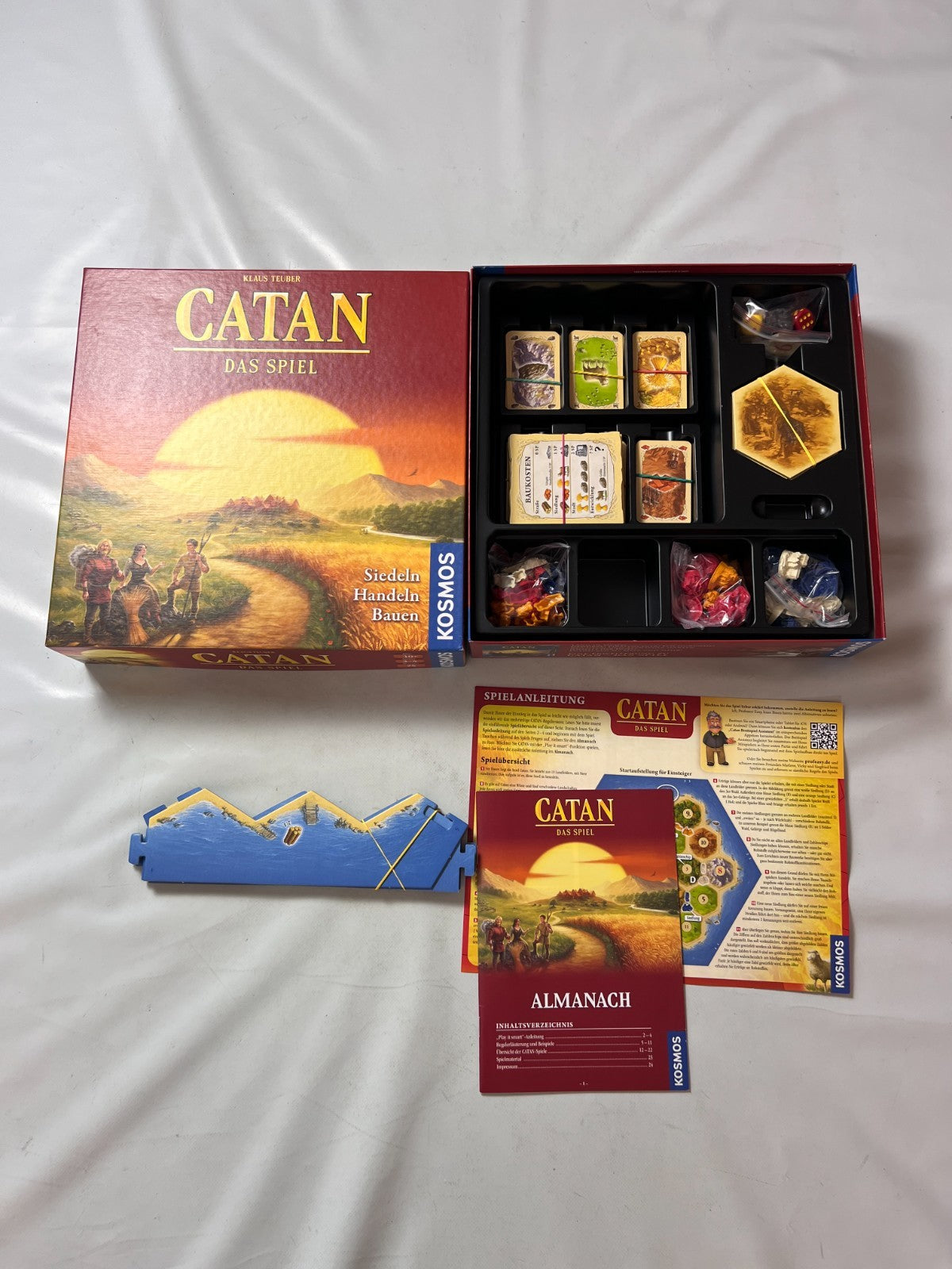 Catan Das Spiel Kosmos 2015 Kunststoff Klaus Teuber vollständig - Ansicht 2
