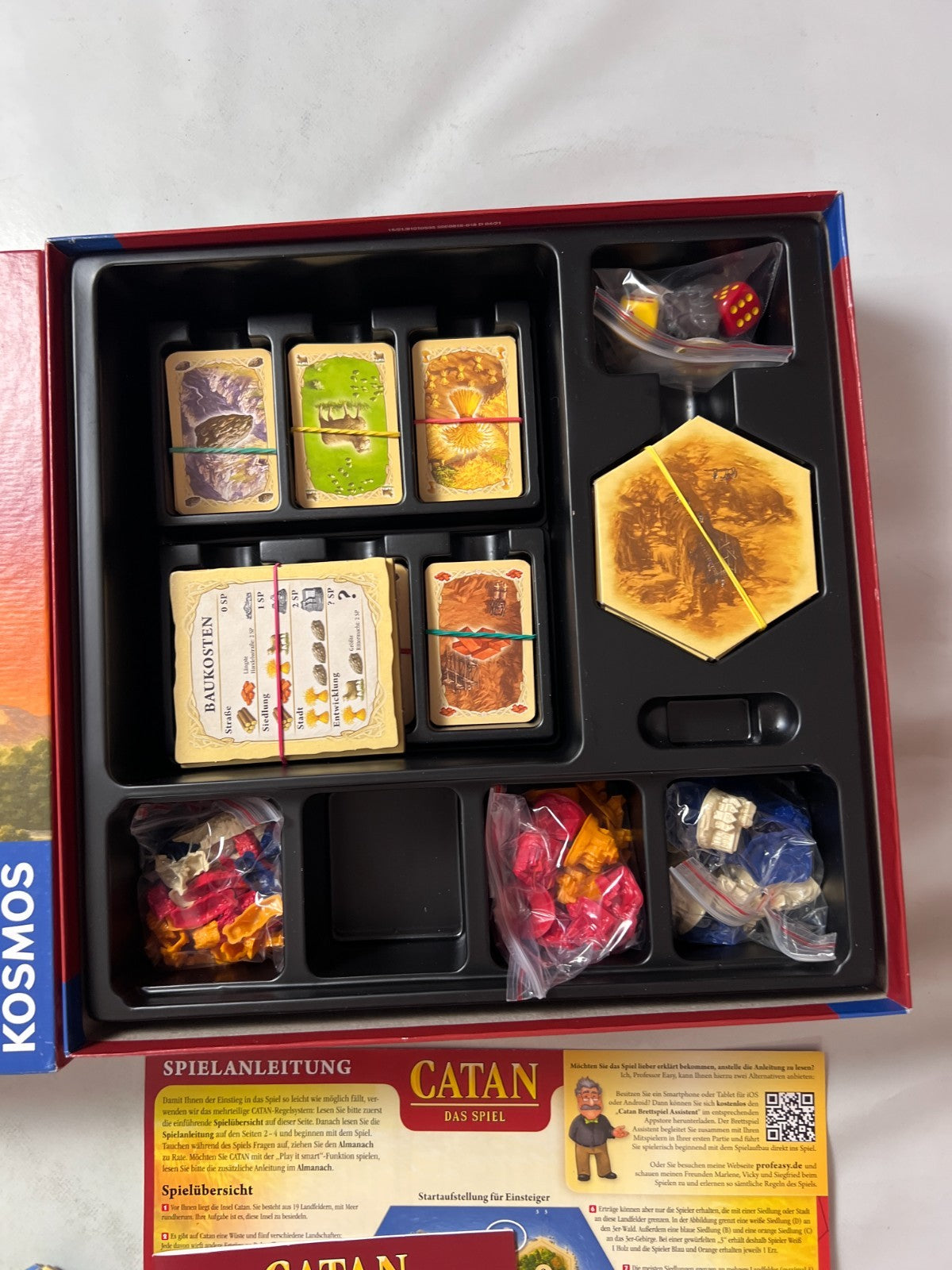Catan Das Spiel Kosmos 2015 Kunststoff Klaus Teuber vollständig - Ansicht 3