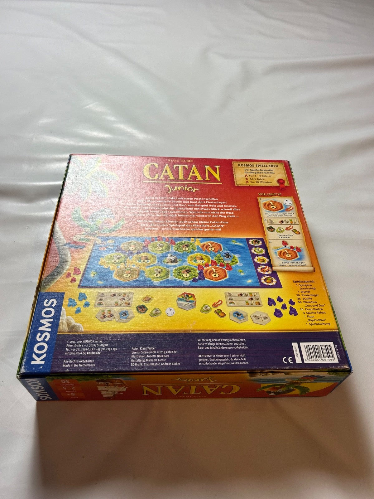 CATAN JUNIOR KOSMOS  KLAUS TEUBER LAND IN SICHT - Vollständig - Ansicht 11