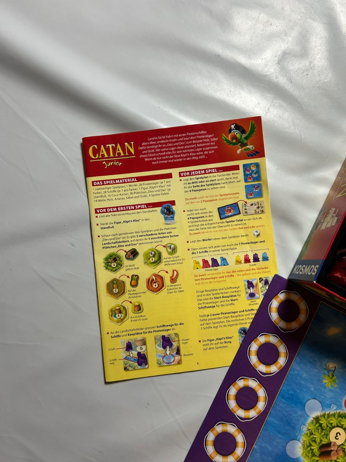 CATAN JUNIOR KOSMOS  KLAUS TEUBER LAND IN SICHT - Vollständig - Ansicht 7