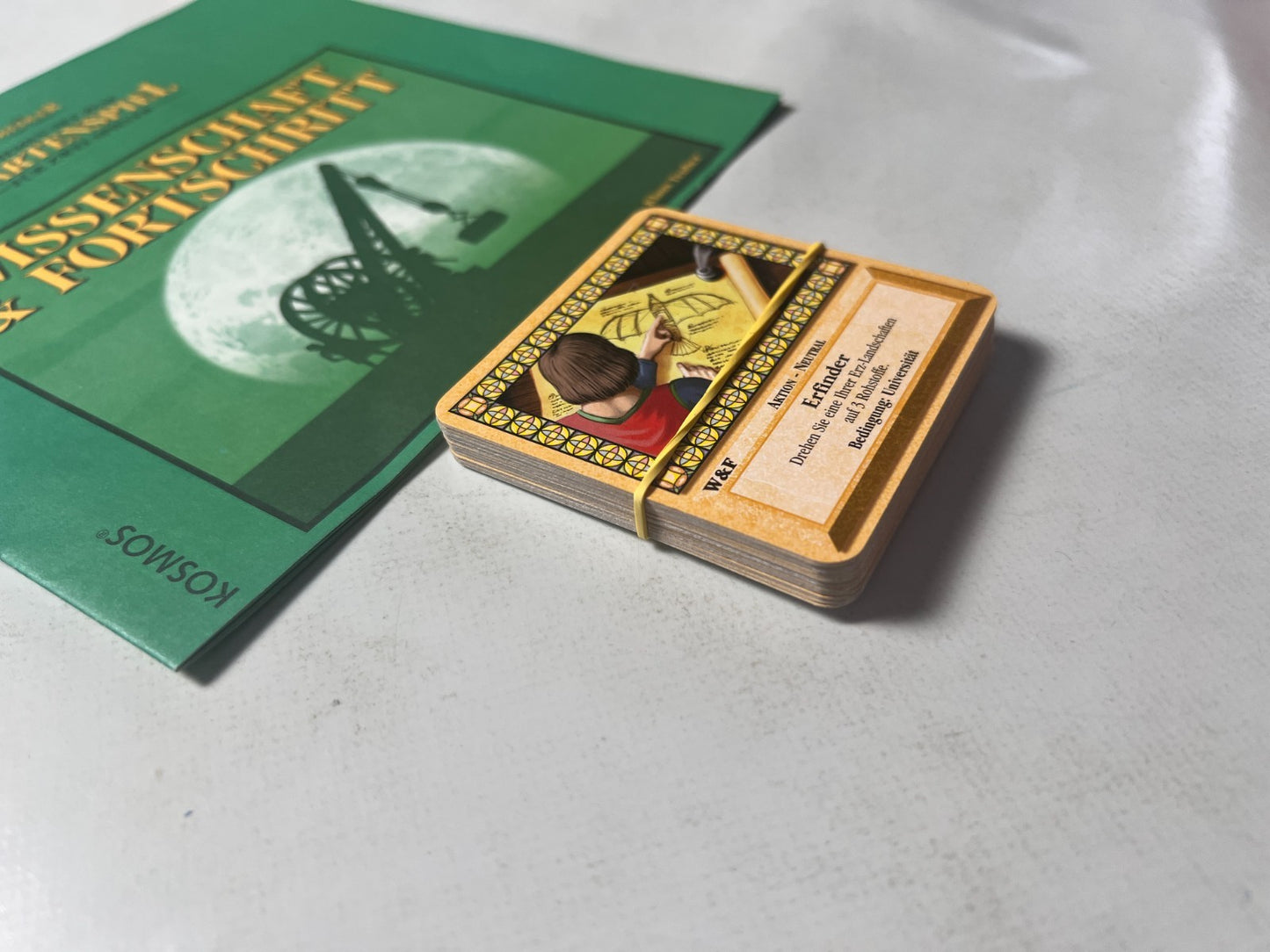 Catan Kartenspiel Erweiterung Wissenschaft & Fortschritt  ohne OVP Vollständig - Ansicht 3