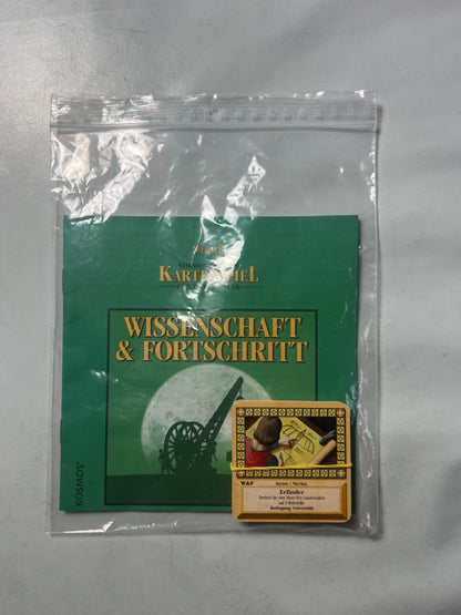 Catan Kartenspiel Erweiterung Wissenschaft & Fortschritt  ohne OVP Vollständig - Ansicht 5