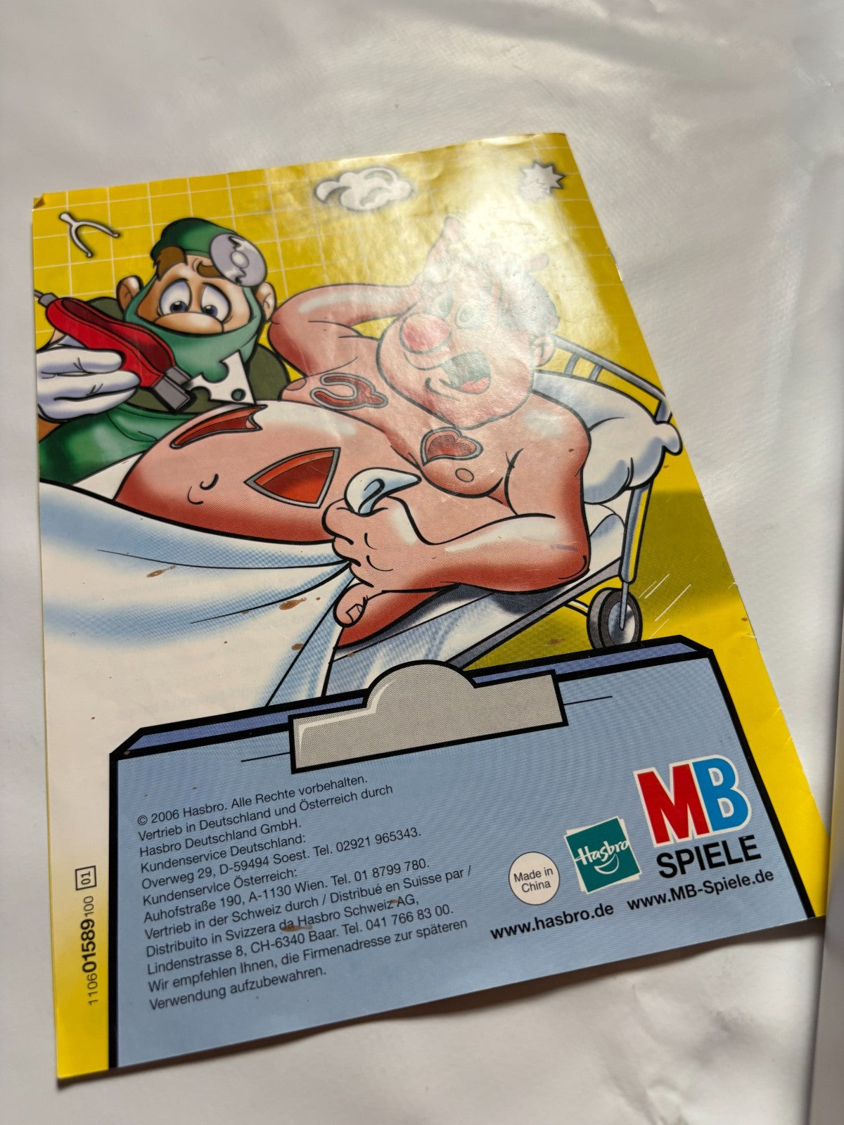 Chefarzt Doktor Bibber MB Spiele 2006 - Vollständig getestet - Ansicht 18
