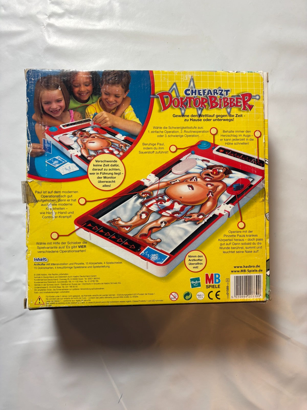 Chefarzt Doktor Bibber MB Spiele 2006 - Vollständig getestet - Ansicht 7