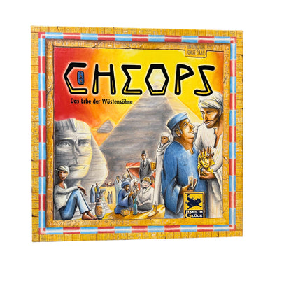CHEOPS - Das Erbe der Wüstensöhne ab 9 Jahren - Hans im Glück – SKU A12849 – Gesellschaftsspiel gebraucht kaufen bei Brettspielimperium
