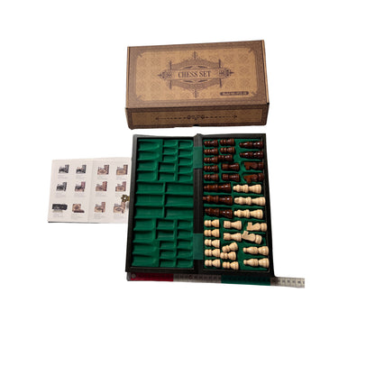 Chess Set Schachspiel magnetisch Holz – SKU A13982 – Gesellschaftsspiel gebraucht kaufen bei Brettspielimperium