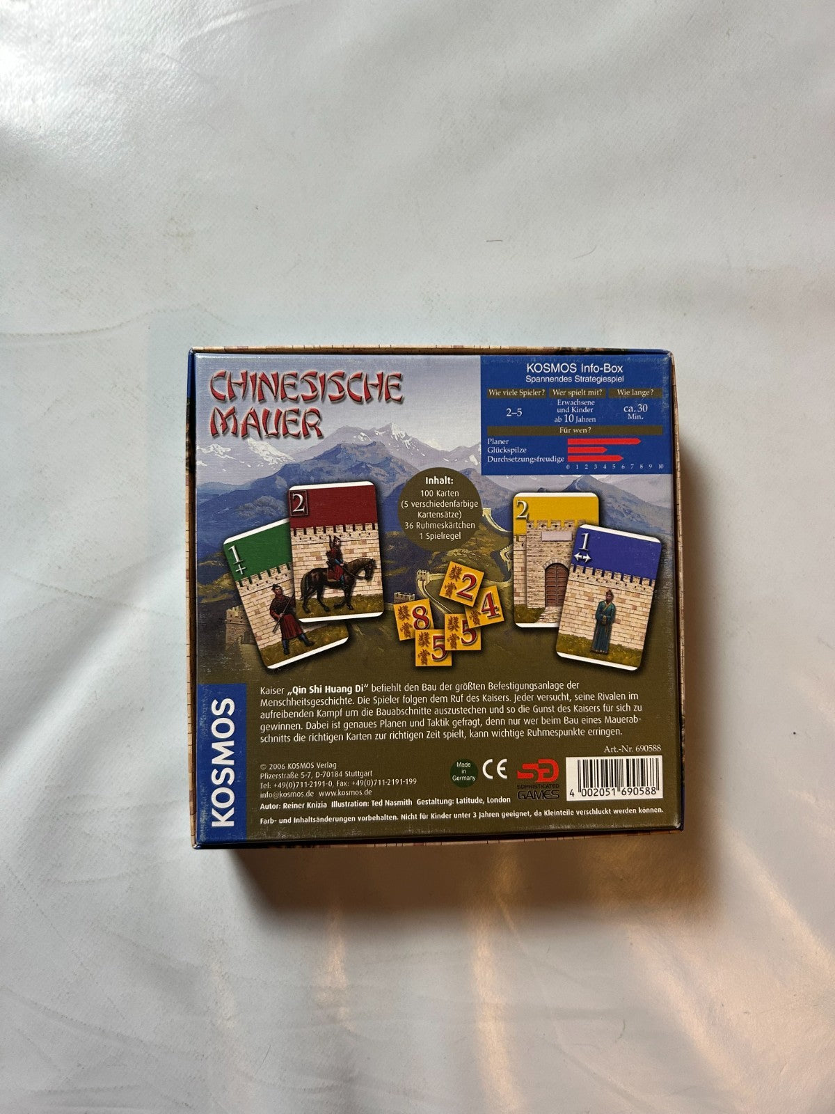Chinesische Mauer Kosmos Familienspiel Gesellschaftsspiel  Vollständig - Ansicht 8
